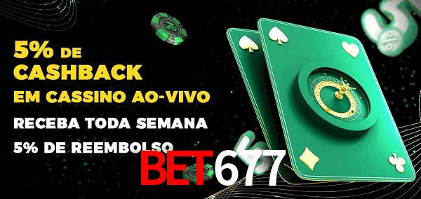 Promoções do cassino ao Vivo bet677